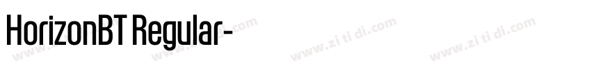 HorizonBT Regular字体转换 HorizonBT Regular字体转换